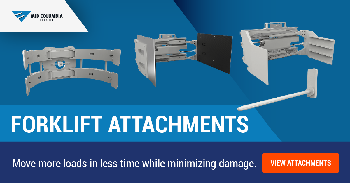 Forklift Attachments: Move more loads in less time. 