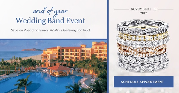 End of Year Wedding Band Event Offers