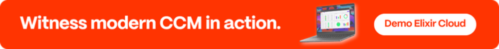 Witness modern CCM in action. Click this banner to schedule a demo of Elixir Cloud.