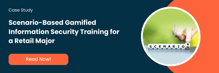 Gamified eLearning with Scenarios for Information Security – A Success Story