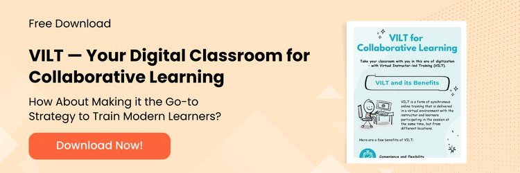 VILT — Digital Classroom to Boost Collaborative Learning [Infographic]