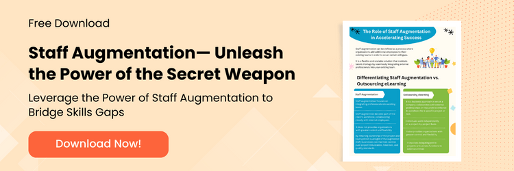 Staff Augmentation — Its Role in Empowering L&D [Infographic]