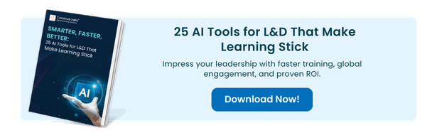 Smarter, Faster, Better: 25 AI Tools for L&D Success