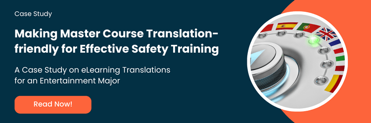 eLearning Translations for an Entertainment Major