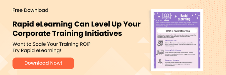 Rapid eLearning — How Does it Level Up Your Corporate Training [Infographic]
