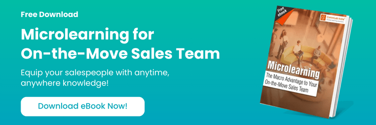 Microlearning: Enabling Sales Training Anytime, Anywhere