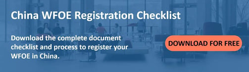 Download Free WFOE Registration Checklist