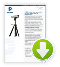 2100C Data Sheet, laser interferometer