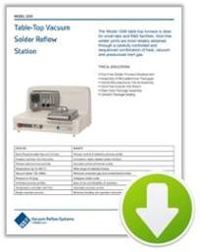 SST Microelectronics, Model 1200 table top furnace