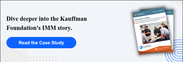 Dive deeper into the Kauffman Foundation's IMM story.