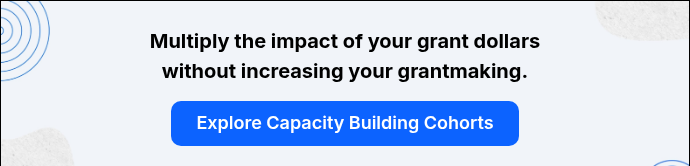 Multiply the impact of your grant dollars without increasing your grantmaking.