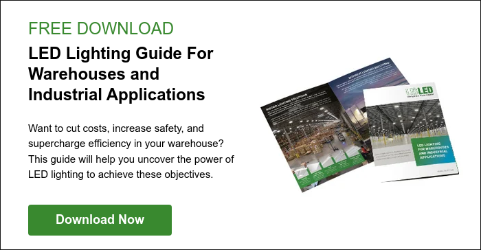 FREE DOWNLOAD LED Lighting Guide For Warehouses and Industrial Applications   Want to cut costs, increase safety, and supercharge efficiency in your warehouse? This guide will help you uncover the power of LED lighting to achieve these objectives.  
