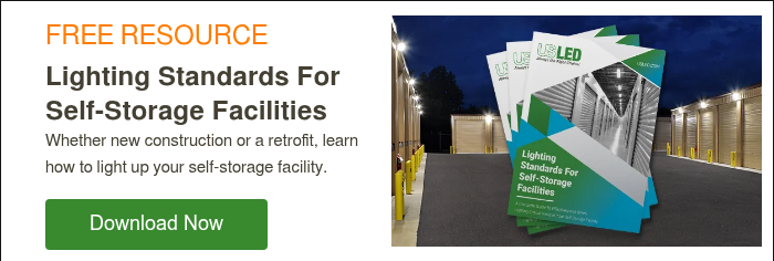 FREE RESOURCE Lighting Standards For Self-Storage Facilities Whether new construction or a retrofit, learn how to light up your self-storage facility. &nbsp;