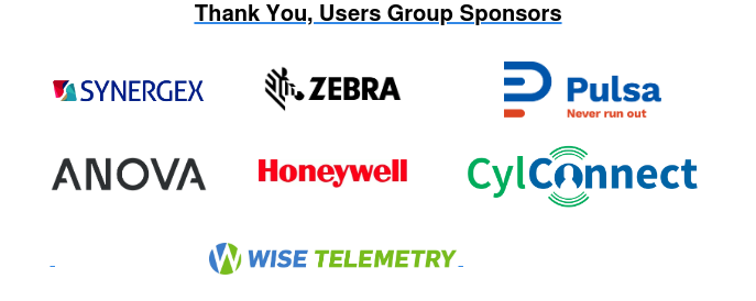 Thank You, Users Group Sponsors        