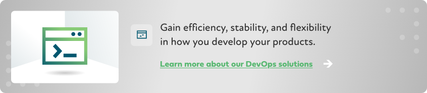 Learn more about our DevOps solutions