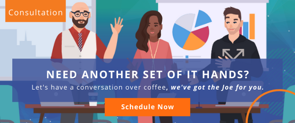 Let's talk about your IT needs over coffee; schedule a time now: 