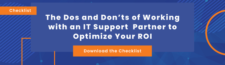 IT Support Services SMB Checklist: 