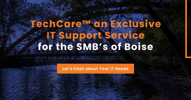 TechCare an Exclusive IT Support Service for the SMB's of Boise: 