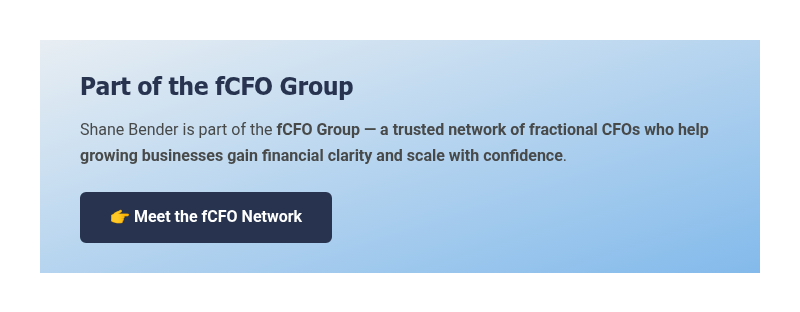 Part of the fCFO Group