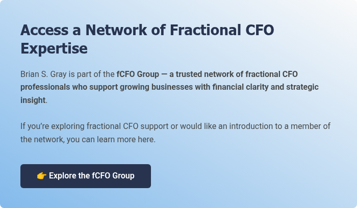 Access a Network of Fractional CFO Expertise