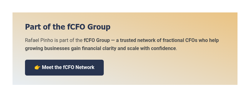 Part of the fCFO Group