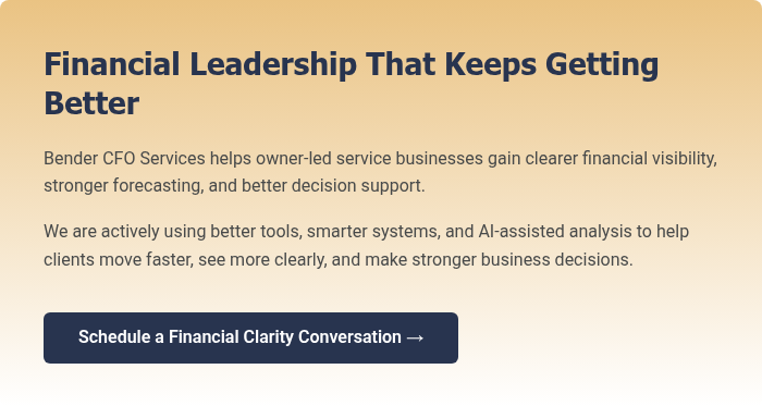 Financial Leadership That Keeps Getting Better