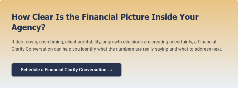 How Clear Is the Financial Picture Inside Your Agency?
