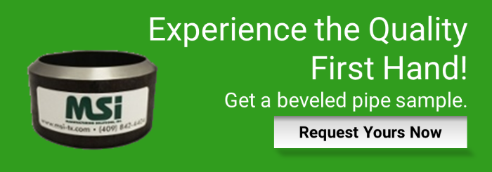 Request a Beveled Pipe Sample