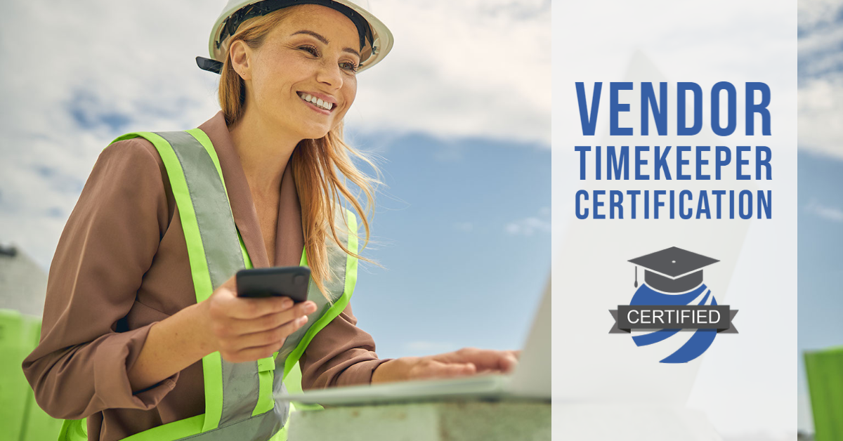 Vendor Timekeeper Certification