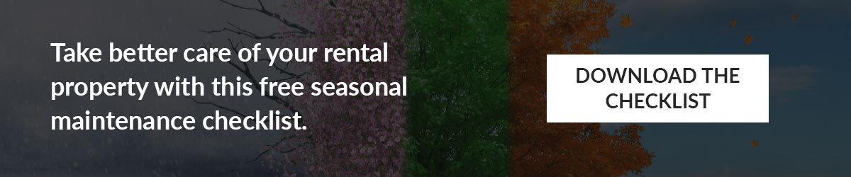 Free Seasonal Maintenance Checklist