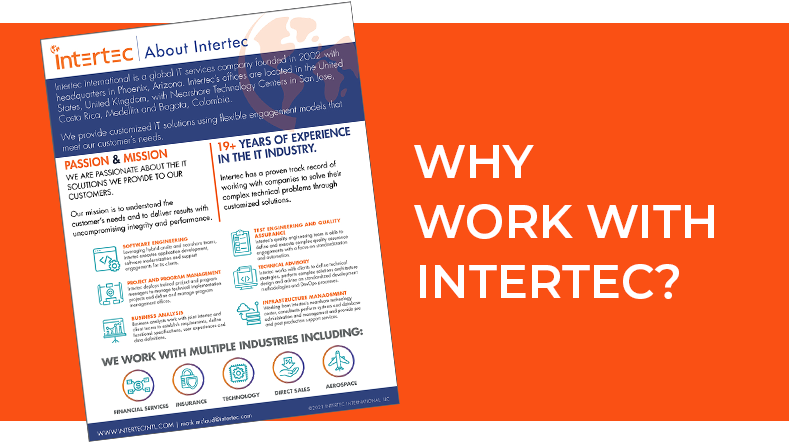 Why work with Intertec