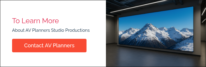 To Learn More About AV Planners Studio Productions &nbsp;