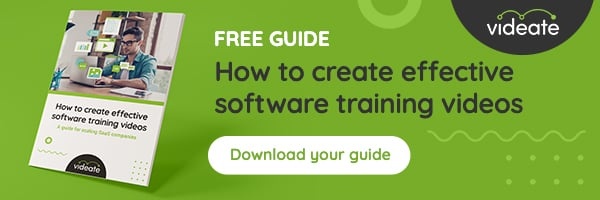 How to create effective software training videos eBook