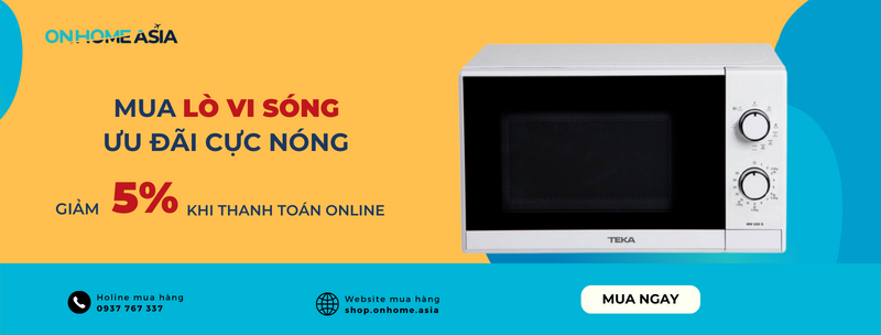 Mua lò vi sóng - ưu đãi cực nóng