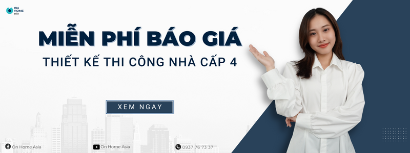 Miễn phí báo giá thiết kế thi công nhà cấp 4