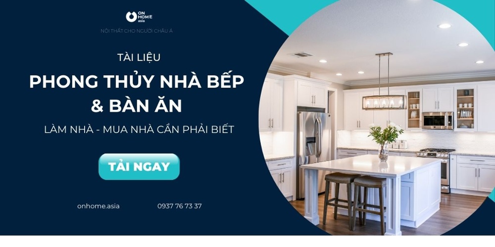phong thủy nhà bếp và bàn ăn