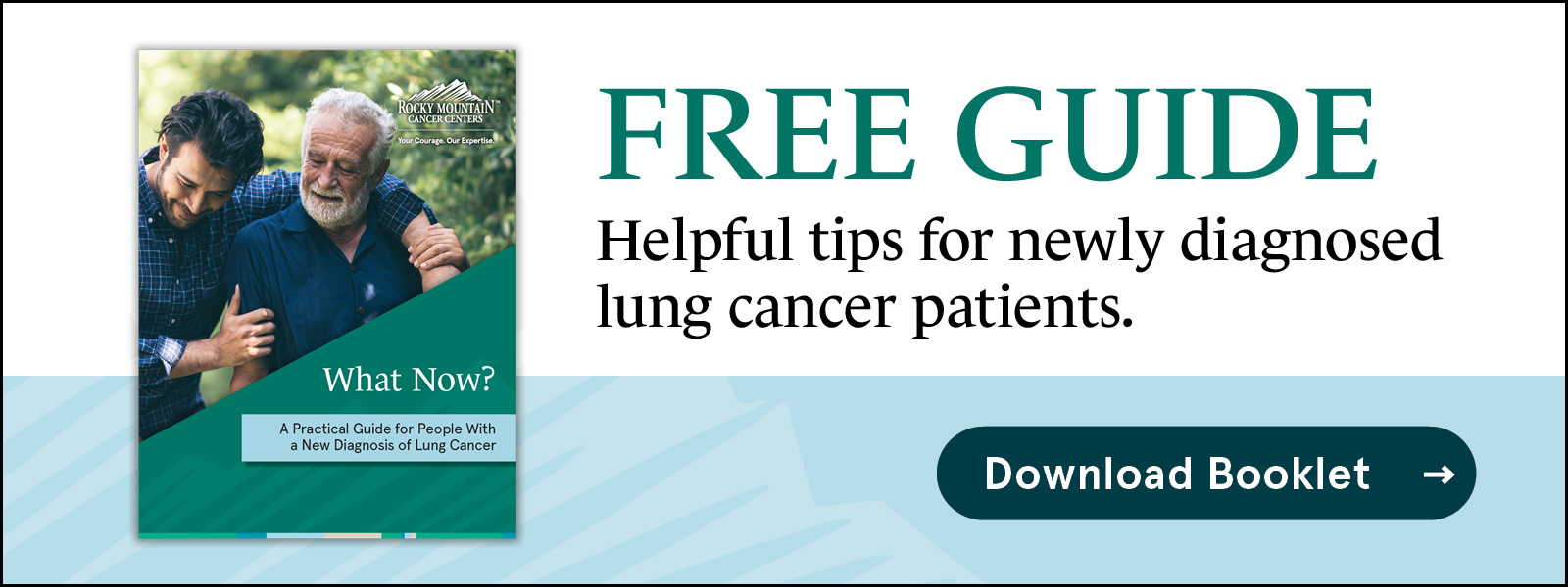 Download the free guide for newly diagnosed lung cancer patients