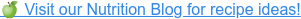 Посетите наш блог о питании, чтобы найти идеи для рецептов!