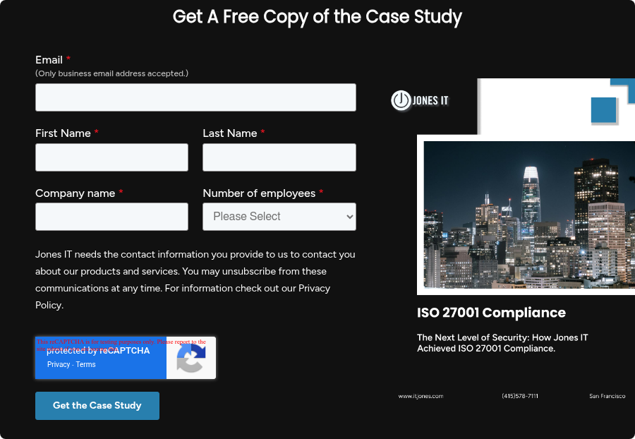 Get A Free Copy of the Case Study &nbsp;