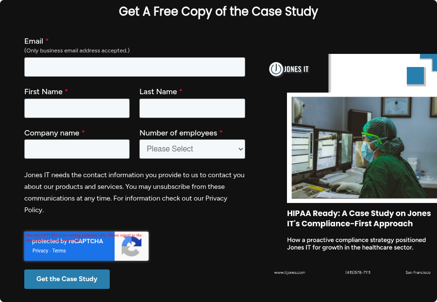 Get A Free Copy of the Case Study &nbsp;