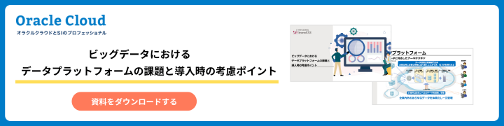 ビッグデータにおけるデータプラットフォームの課題と導入時の考慮ポイント