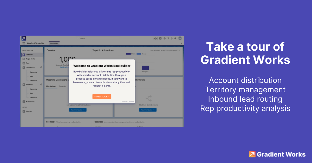 Product tour rectangle