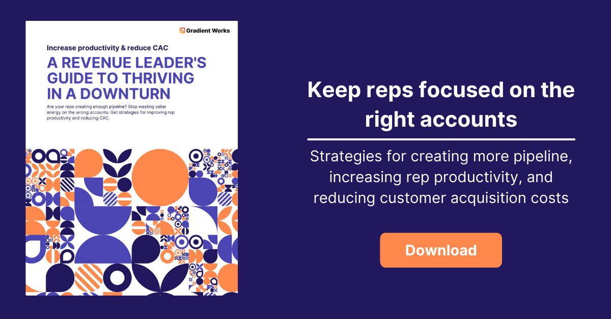 Focused-rep productivity, CAC