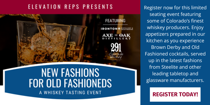 elevation reps whiskey tasting