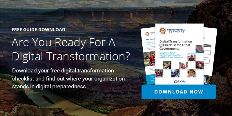Download your free digital transformation checklist and find out where your organization stands in digital preparedness.