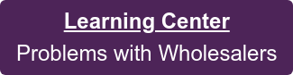 Learning Center Problems with Wholesalers