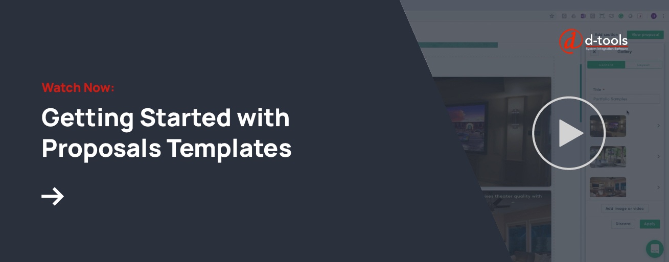 getting started with proposals templates