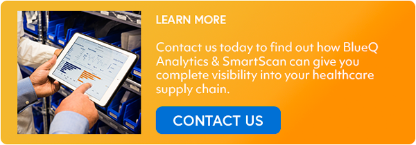 BlueQ Analytics & SmartScan, contact us button