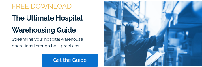 FREE DOWNLOAD The Ultimate Hospital Warehousing Guide Streamline your hospital warehouse operations through best practices. &nbsp;