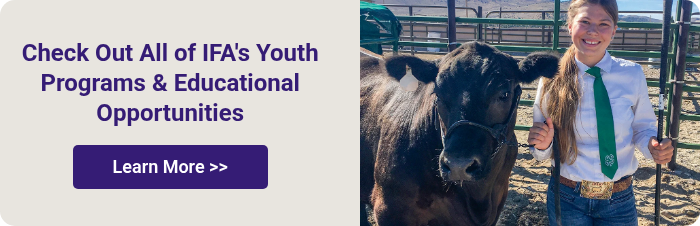 Check Out All of IFA's Youth Programs & Educational Opportunities &nbsp;